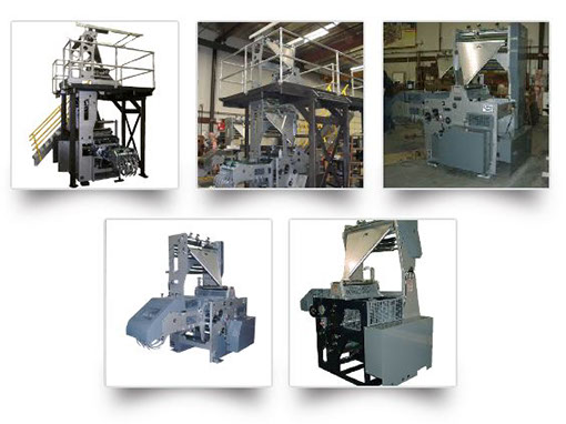 Grid of five Atlas Folder equipment photos